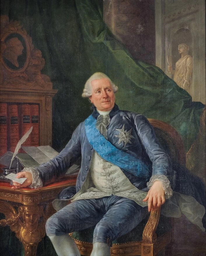 Ritratto di Charles Gravier, conte di Vergennes, ministro di Stato per gli affari esteri - attribuito